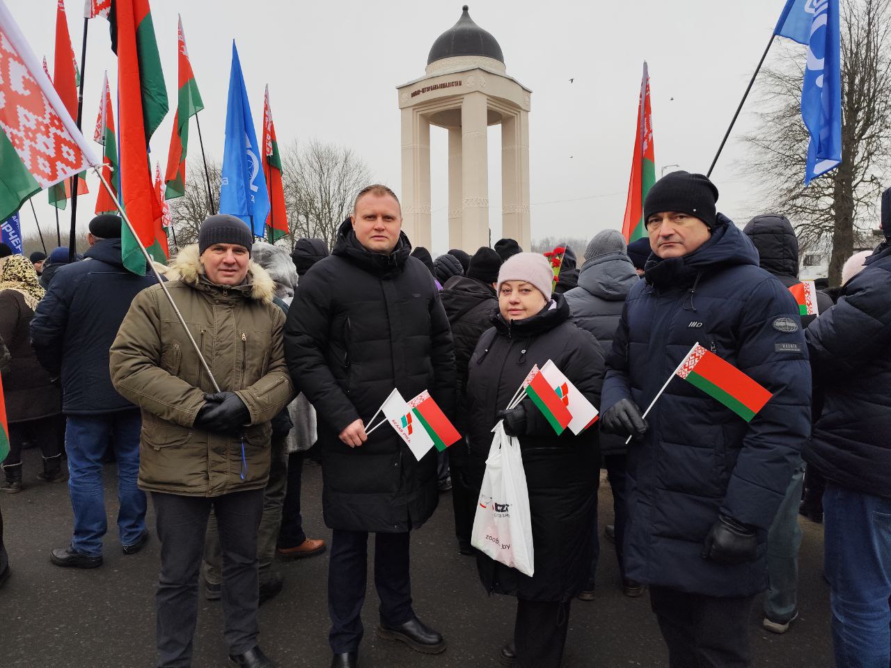   Митинг, посвященный 36-й годовщине вывода советских войск из Афганистана